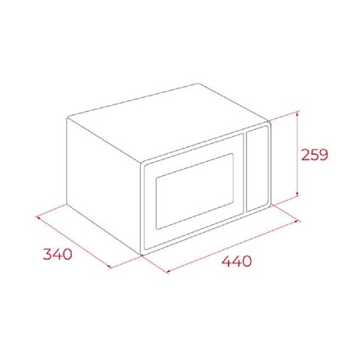 ΦΟΥΡΝΟΣ ΜΙΚΡΟΚΥΜΑΤΩΝ ΕΛΕΥΘΕΡΟΣ TEKA MWE FS20 G WH (20LT / ΛΕΥΚΟ / GRILL)